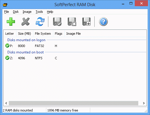 โปรแกรม SoftPerfect RAM Disk เปลี่ยนพื้นที่ Ram เป็น HDD