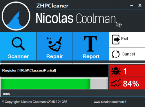 โปรแกรม ZHPCleaner ใช้ค้นหา ป้องกัน และซ่อมแซมจากไวรัสแฝงได้