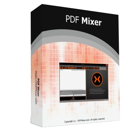 โปรแกรม PDF Mixer ช่วยรวมหน้าเอกสารจากไฟล์ PDF ในไฟล์เดียวกัน