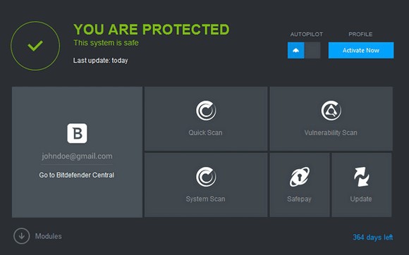 โปรแกรม Bitdefender Antivirus Plus ให้ความคุ้มครองความปลอดภัย